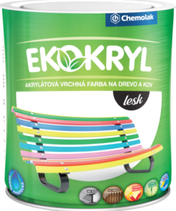 CHEMOLAK Ekokryl lesk V-2062 0840,0,6L www.pulzar.sk Farby Laky